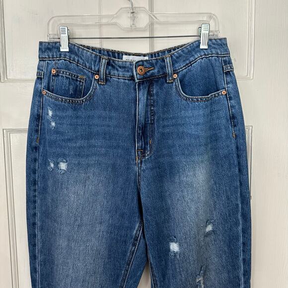 Tribal‎ Jeans Distressed Straight Women’s Size 8 Blue Denim High Rise Cotton - Picture 4 of 8